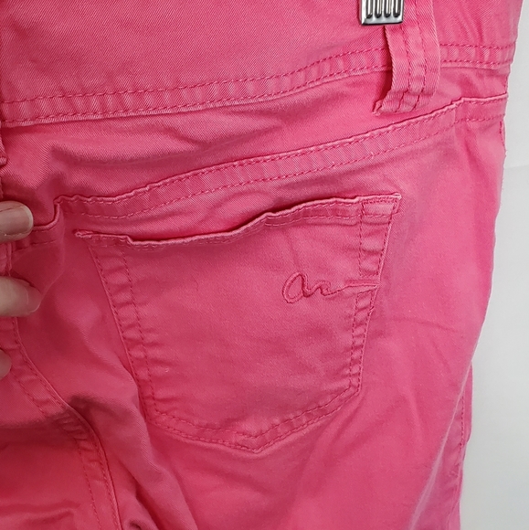 American Rag Cie Barbiecore Pink Skinny Jeans Size 9-S / 9 Short ~ Casual Fun - Picture 8 of 10